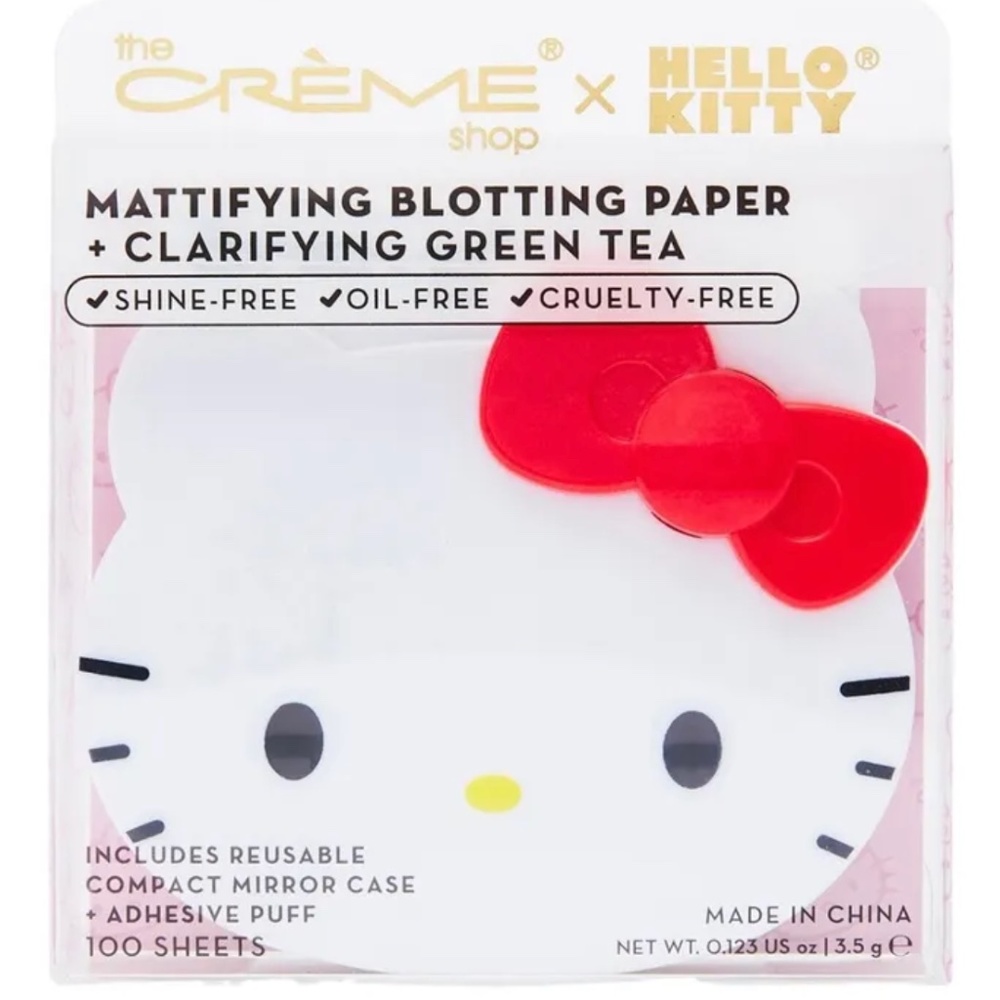 Hello kitty blotting paper